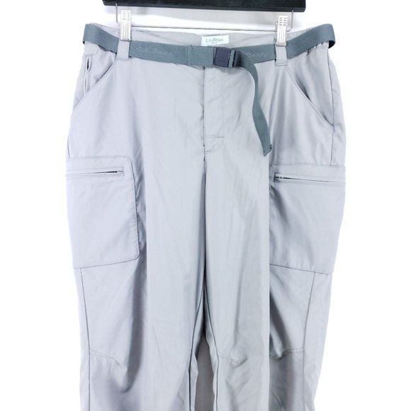 L. L. Bean Lightweight Pants Men's Size Medium Regular Gray - Picture 6 of 9